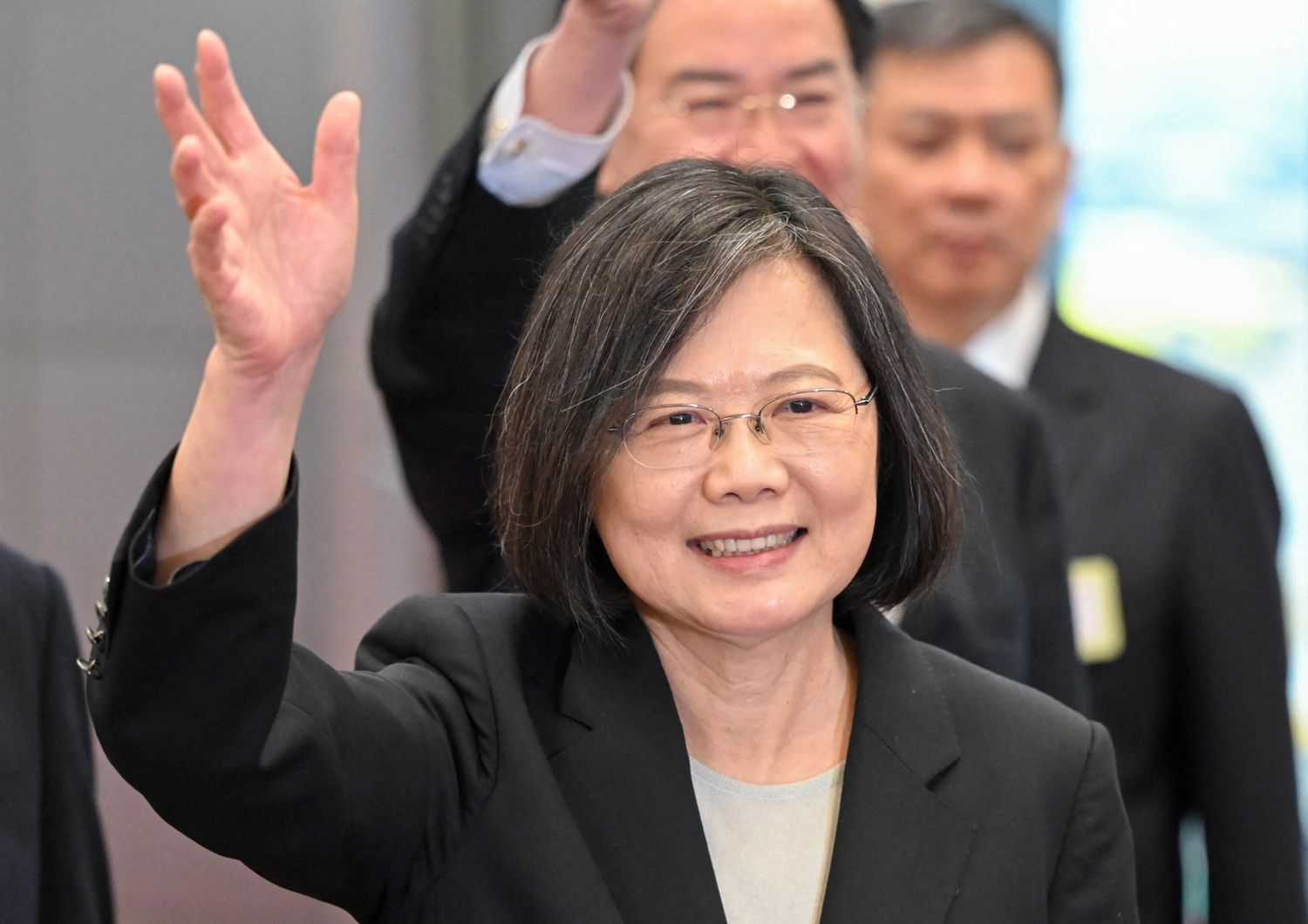 La presidente di Taiwan Tsai Ing-wen&nbsp;