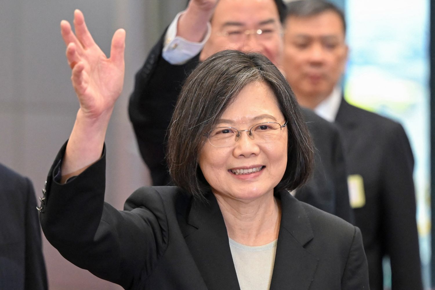 La presidente di Taiwan Tsai Ing-wen&nbsp;