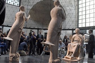 Il gruppo scultoreo &quot;Orfeo e le sirene&quot;&nbsp;