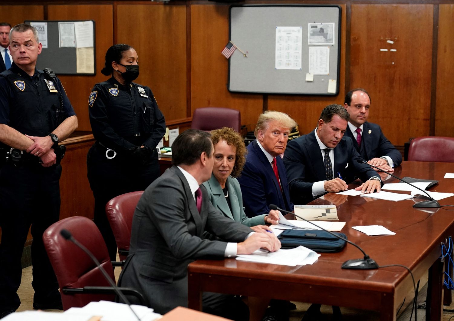 Trump in tribunale