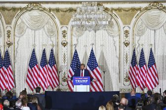 Conferenza stampa di Donald Trump nella residenza di Mar -a - Lago&nbsp;
