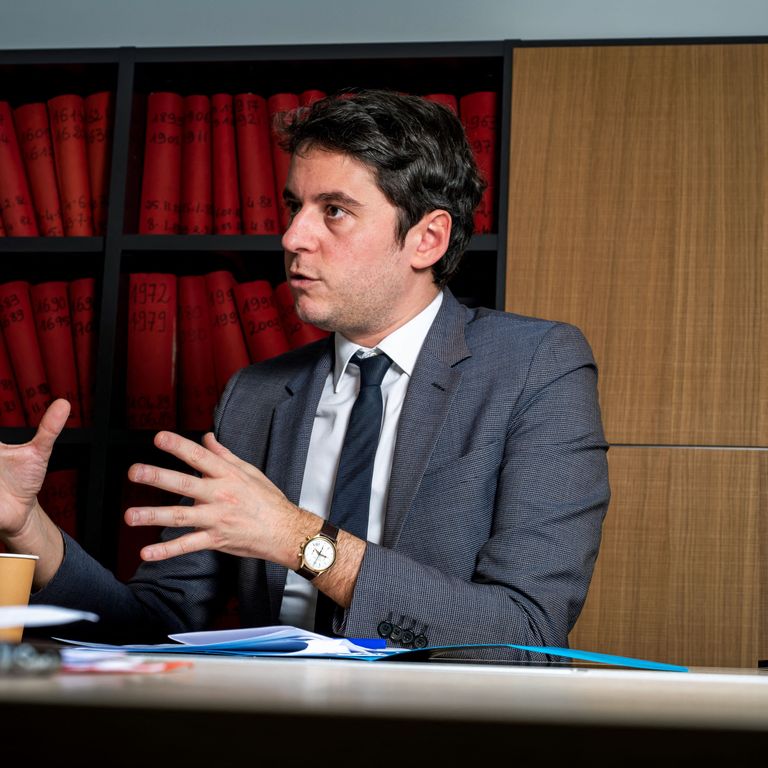 Gabriel Attal, ministro dei conti pubblici