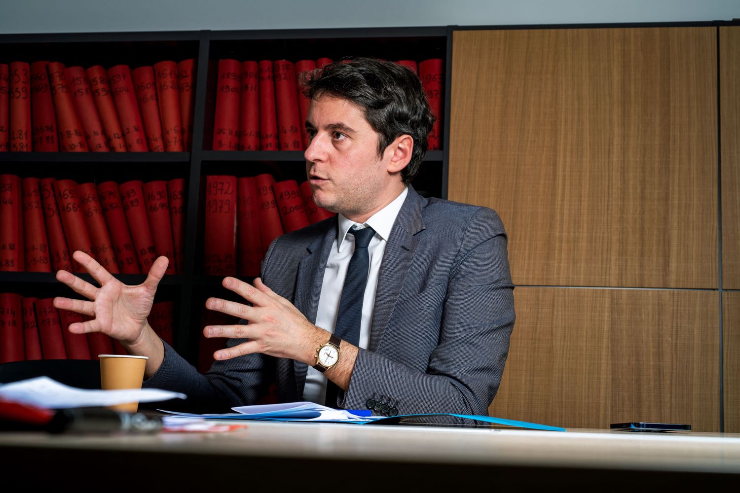 Gabriel Attal, ministro dei conti pubblici