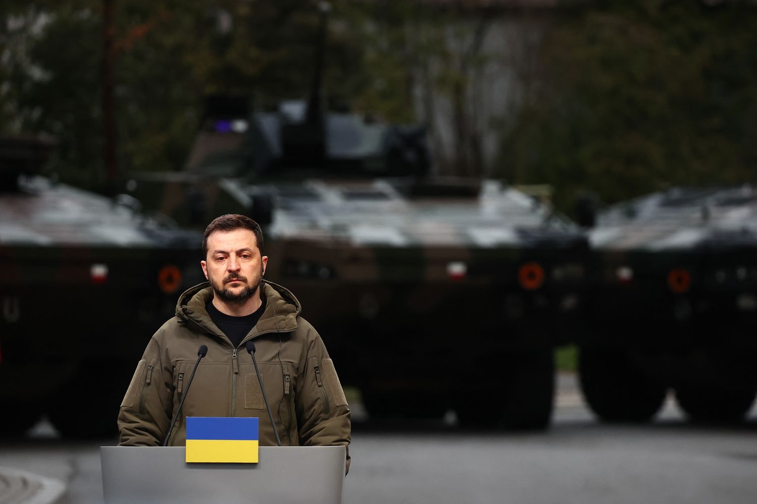 Il presidente ucraino Zelensky &nbsp;