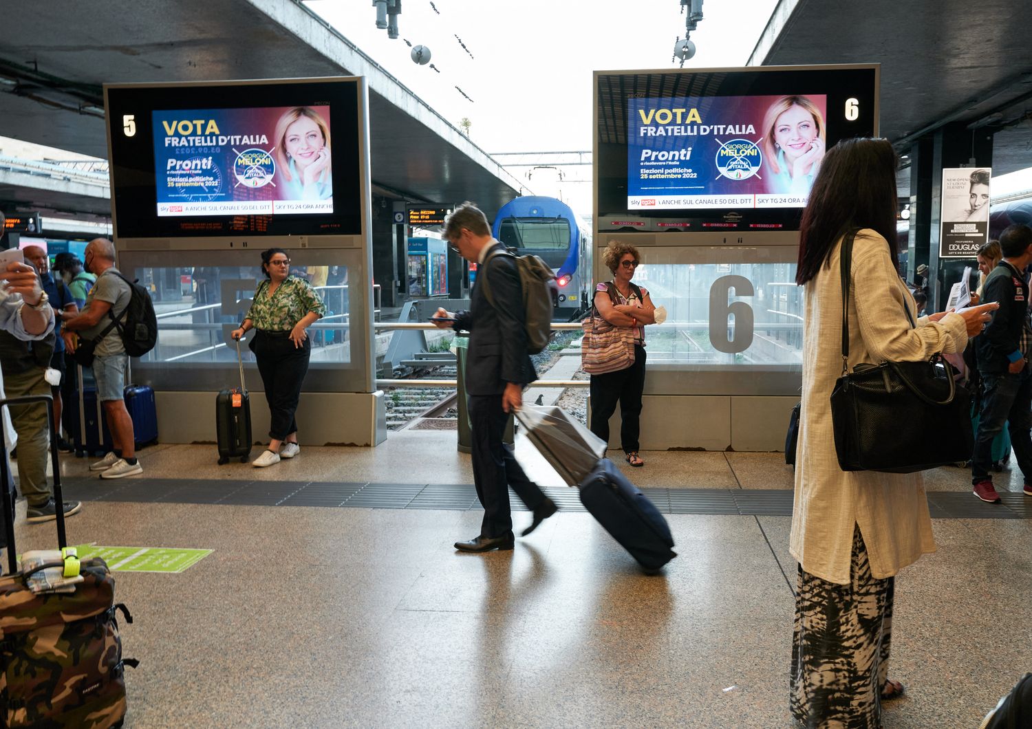 La stazione di Roma Termini &nbsp;