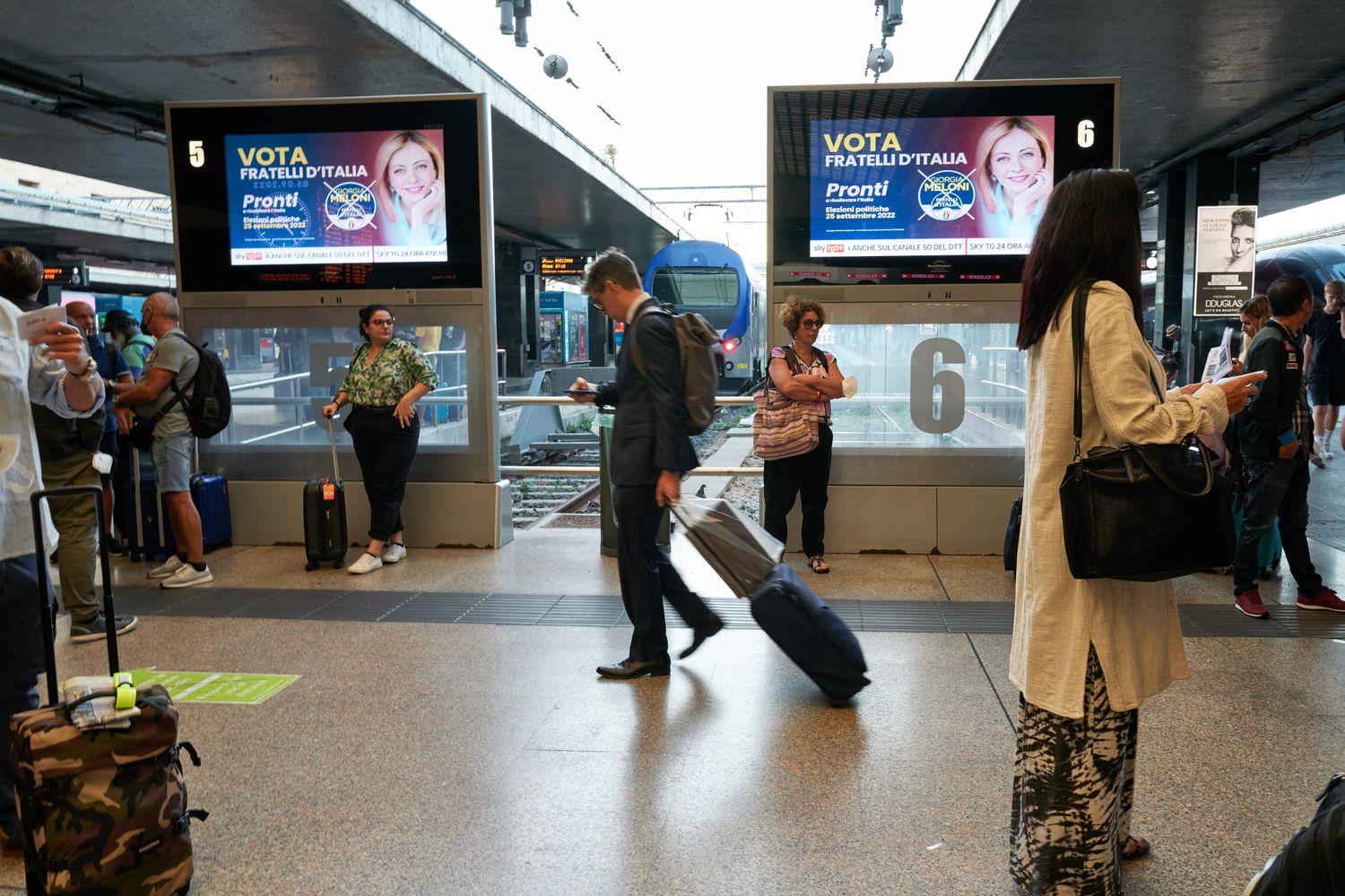 La stazione di Roma Termini &nbsp;