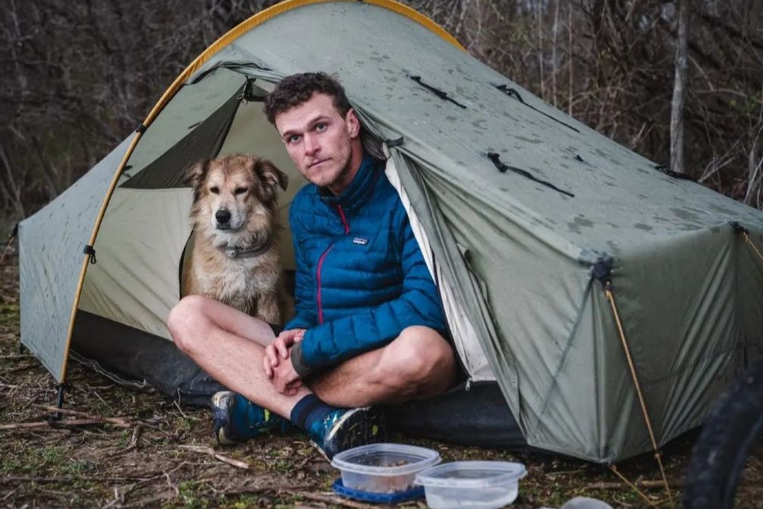 Tom Turcich e il suo cane Savannah&nbsp;