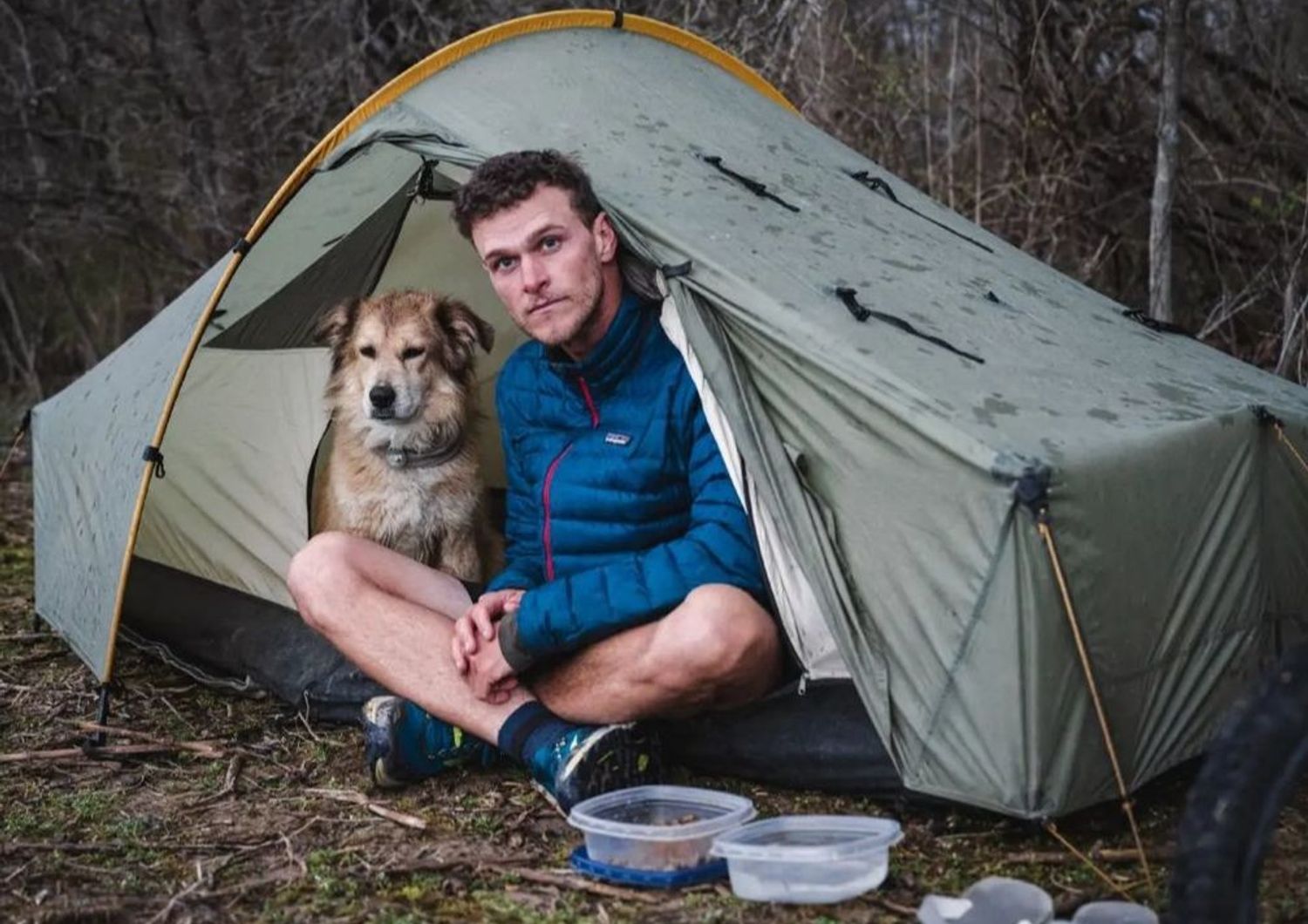 Tom Turcich e il suo cane Savannah&nbsp;