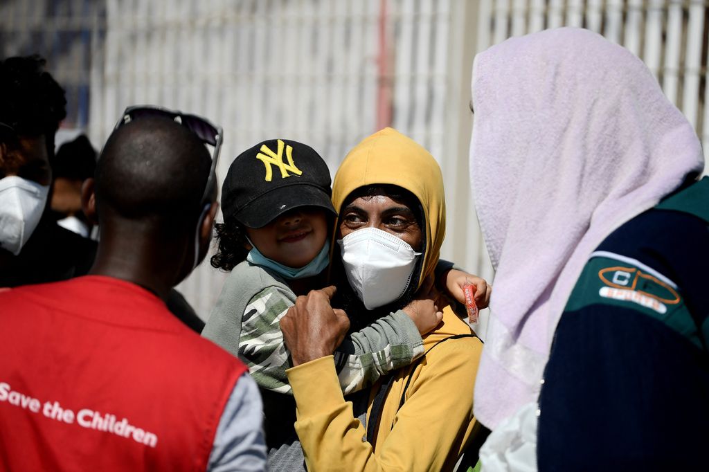 Migranti sbarcati a Lampedusa