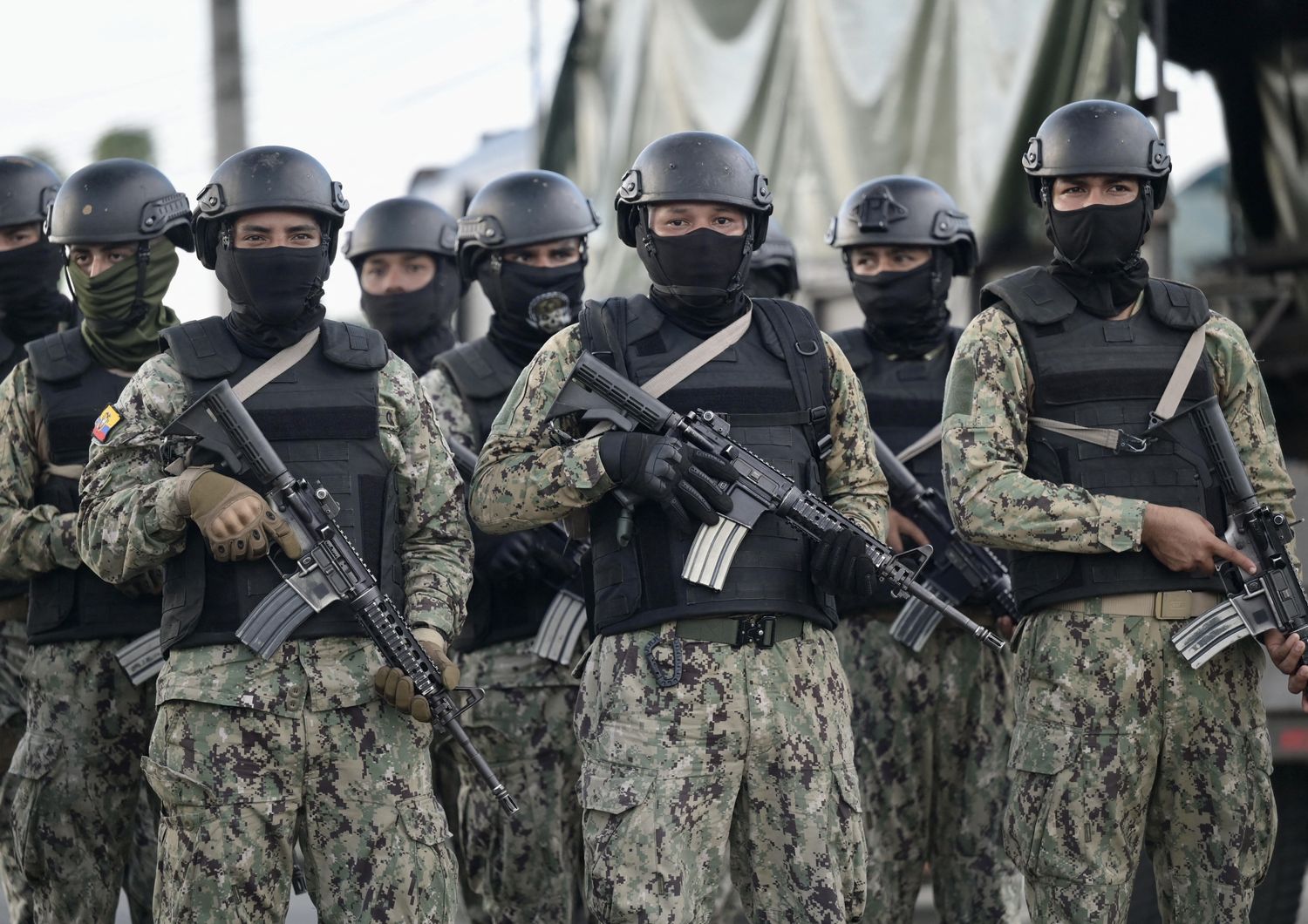 Forze di sicurezza in Ecuador
