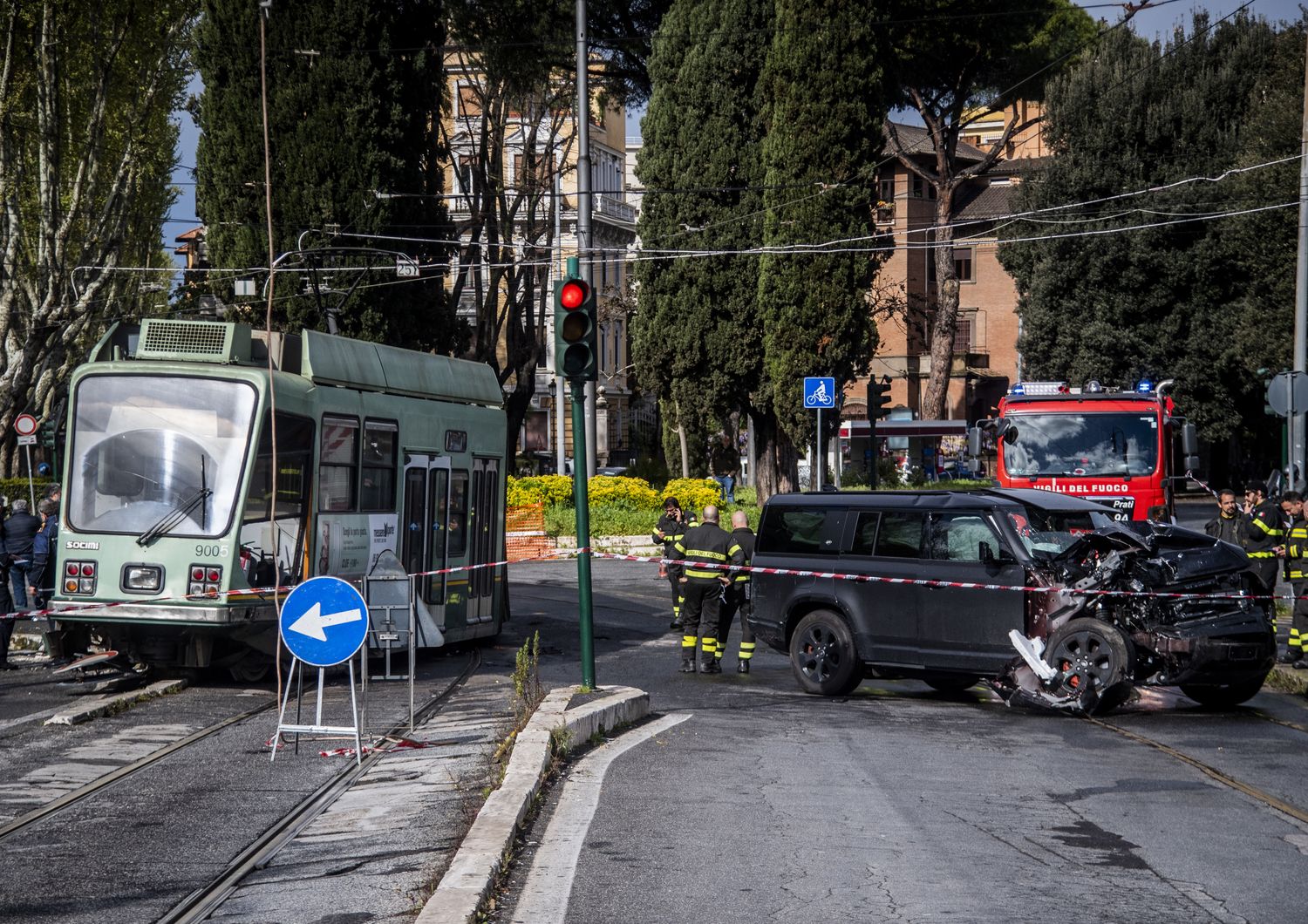 incidente auto tram ciro immobile lazio roma