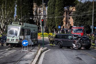 incidente auto tram ciro immobile lazio roma