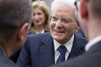 Il presidente della Repubblica Sergio Mattarella