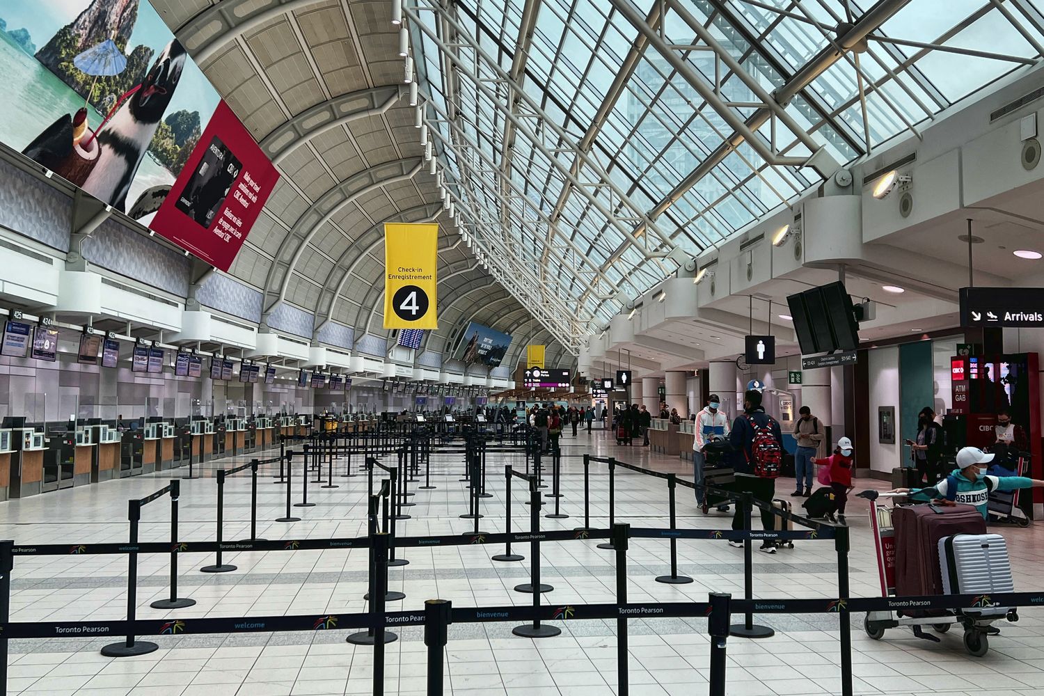 L'aeroporto di Toronto &nbsp;