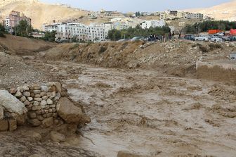 I danni dell'alluvione del 2018 a Petra