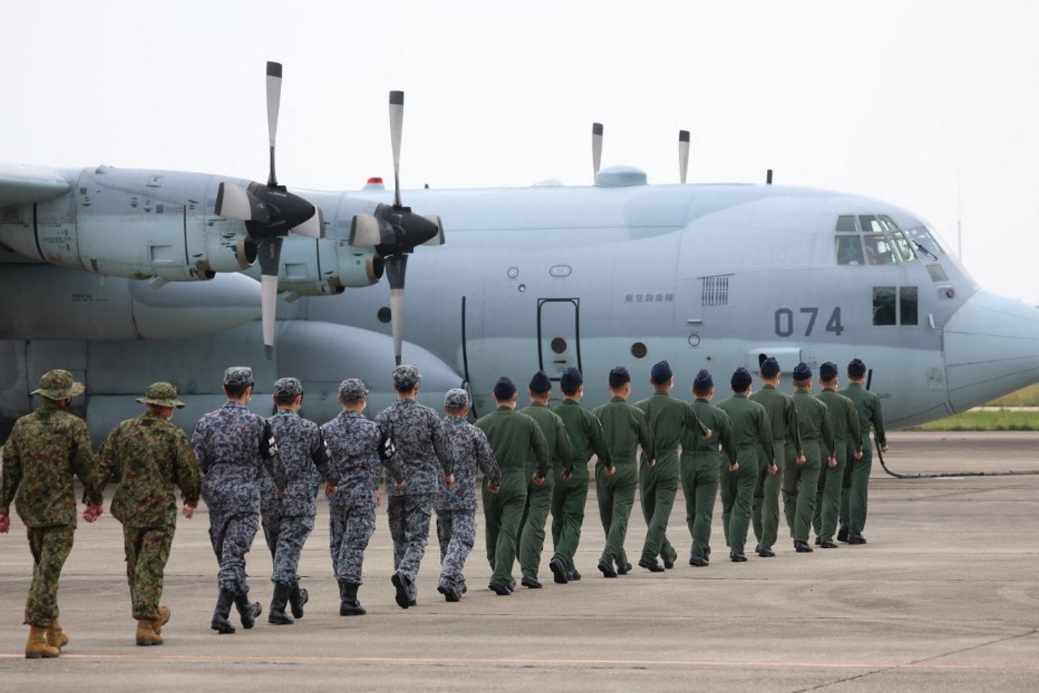 Militari giapponesi lasciano il Sudan