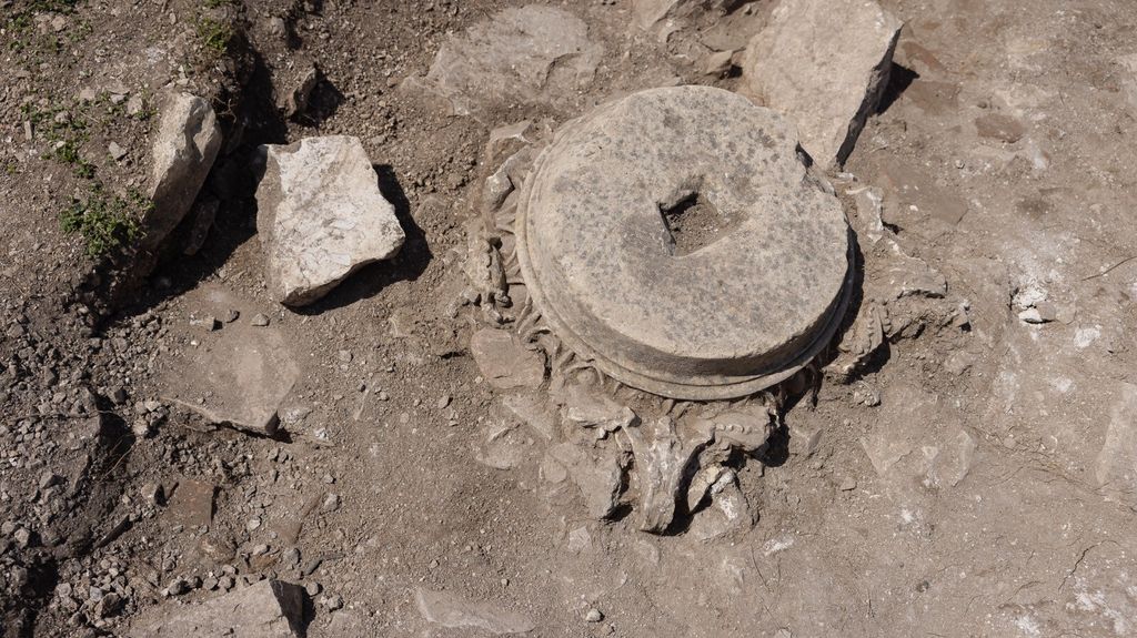 gli scavi di Segesta