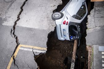 Voragine a Tor Pignattara 25/5/2021