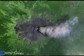 L'eruzione del Popocatepetl