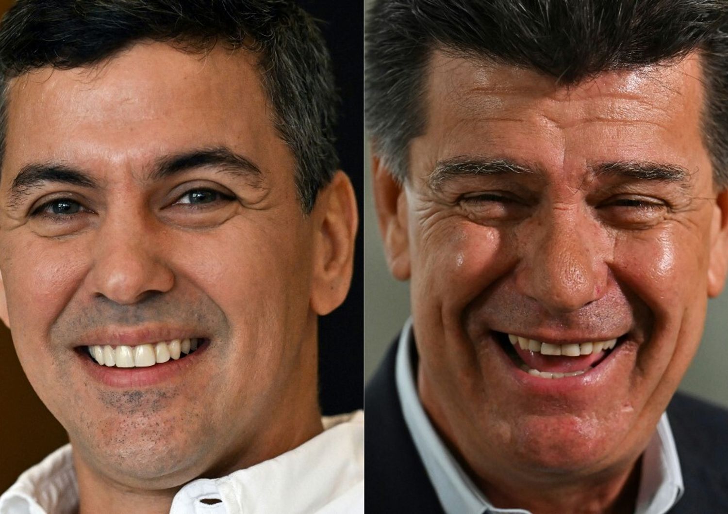 Santiago Pena&nbsp;ed&nbsp;Efrain Alegre, candidati alle elezioni in Paraguay