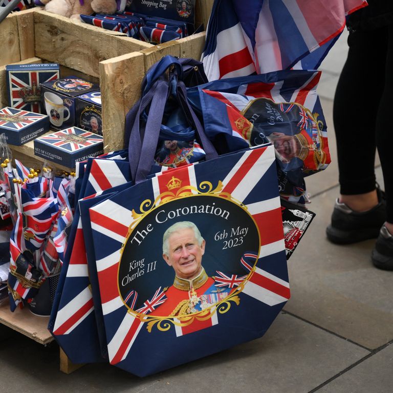 Incoronazione di Re Carlo, gadget