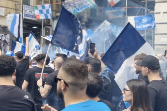 marcia tifosi napoli stadio