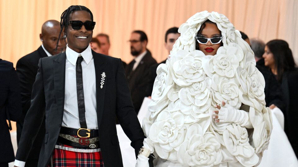 Il&nbsp;rapper A$AP Rocky e Rihanna&nbsp;