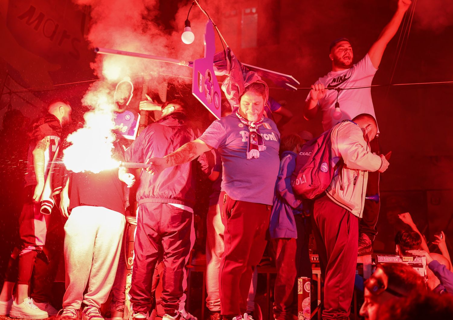 scudetto napoli festa tifosi
