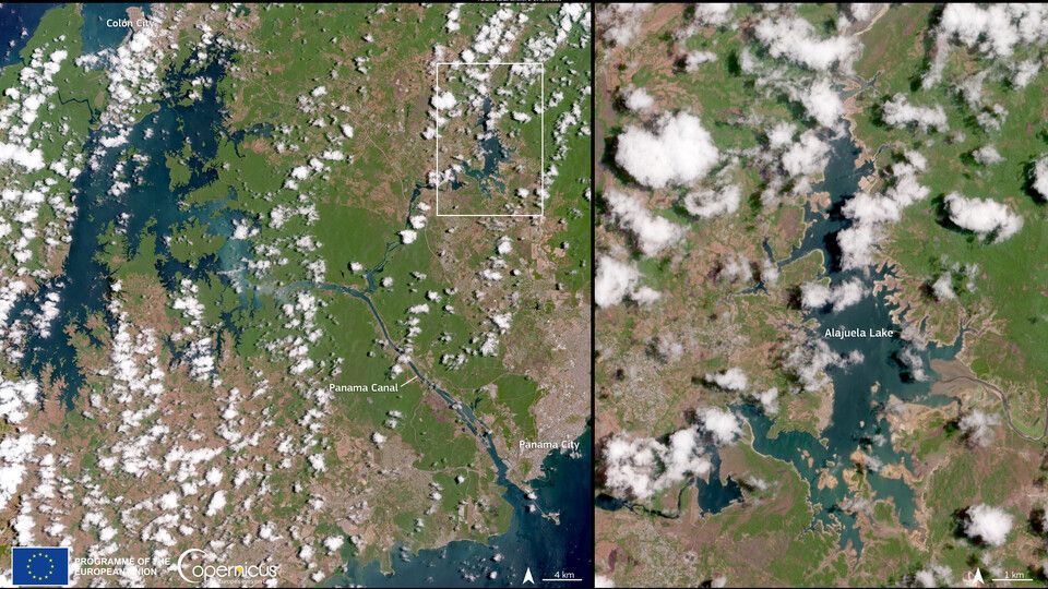 Siccit&agrave; influenza il traffico nel Canale di Panama