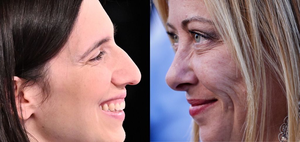 Elly Schlein e Giorgia Meloni