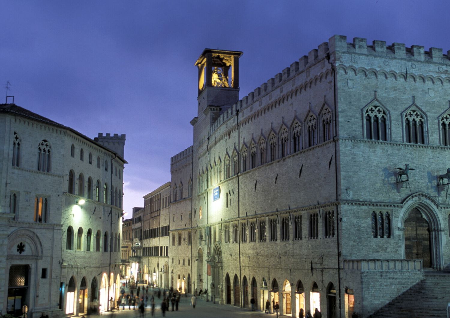Uno scorcio del centro di Perugia