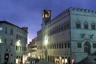 Uno scorcio del centro di Perugia