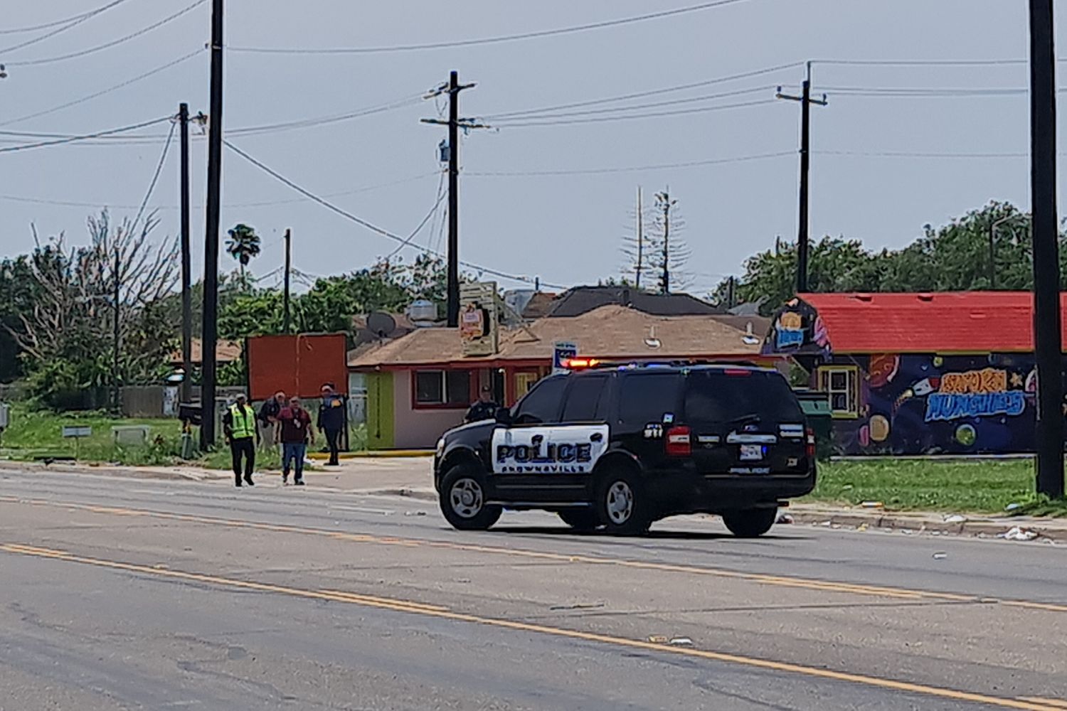 Polizia americana a Brownsville