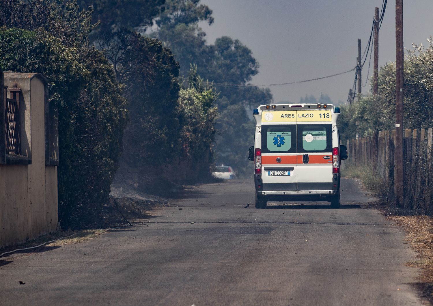 Un'ambulanza