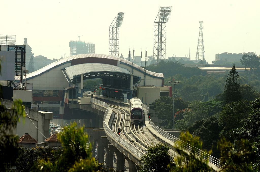 Il distretto degli affari di Bangalore