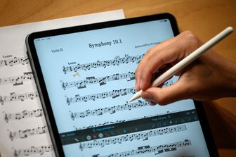 Musica prodotta con un tablet
