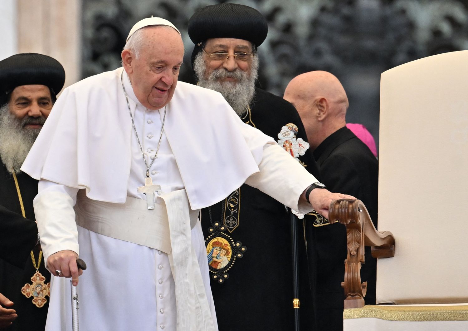 Papa Francesco e Tawadros II