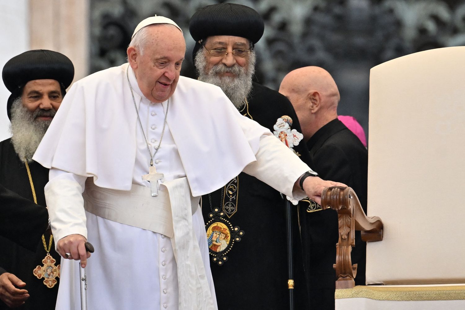 Papa Francesco e Tawadros II