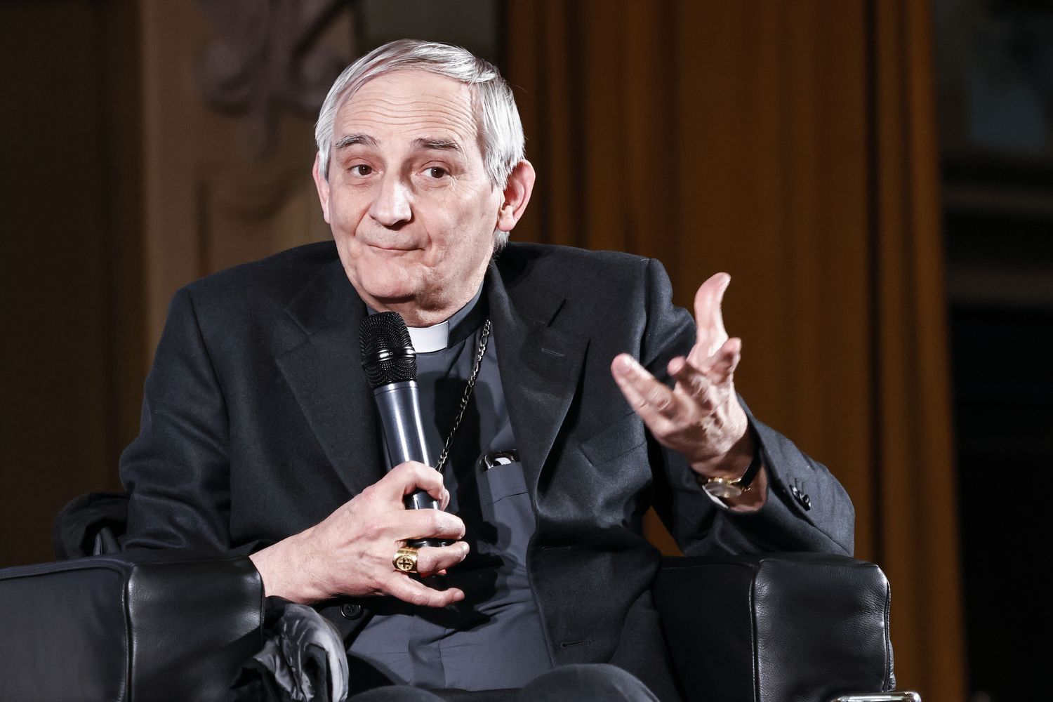 Il cardinale Matteo Zuppi