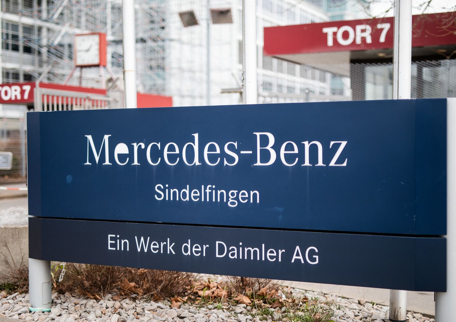 L'impianto della Mercedes a&nbsp;Sindelfingen