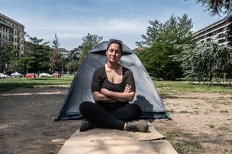 Ilaria Lamera, leader della protesta degli studenti contro il caro affitti