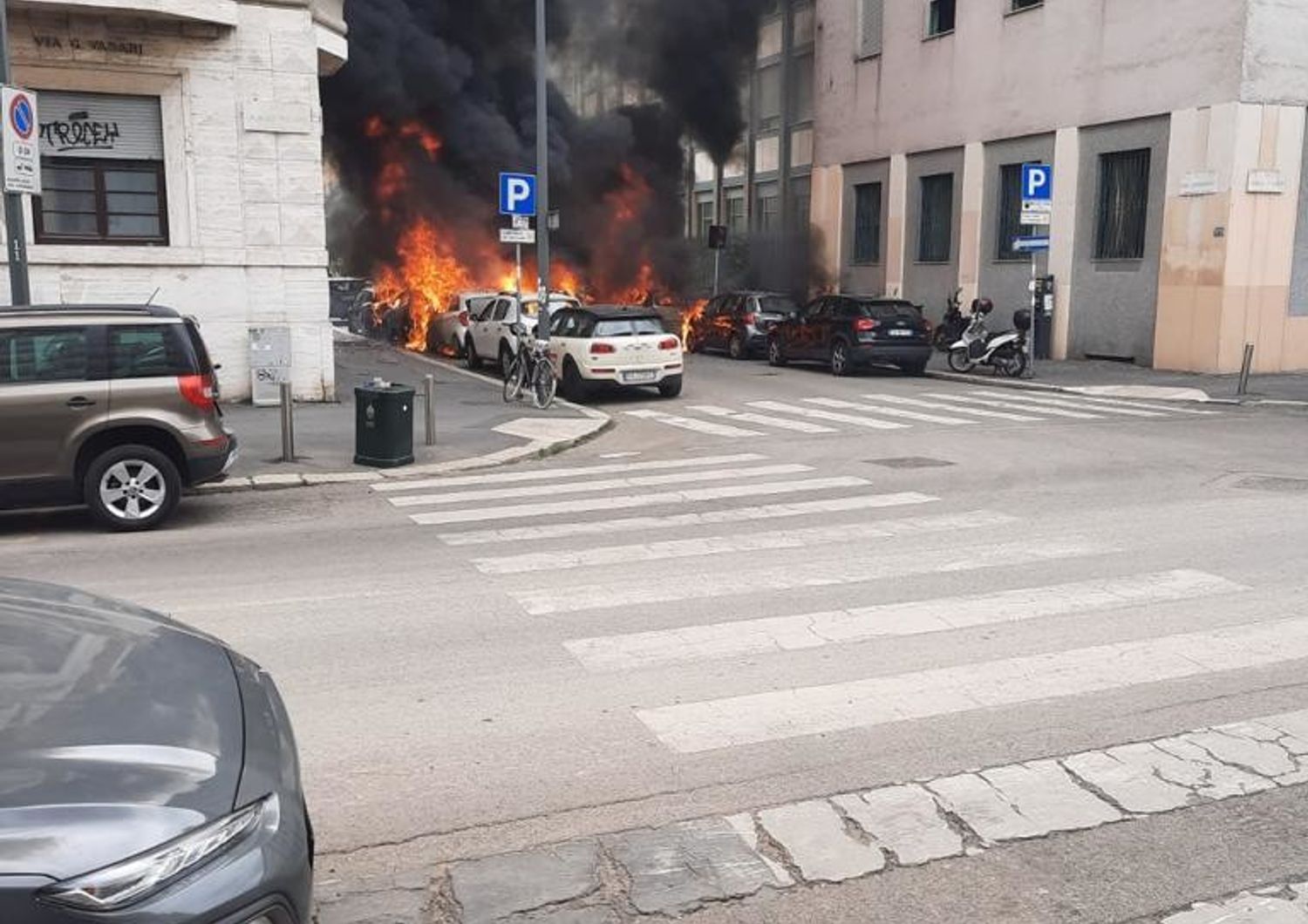 L'esplosione di Milano