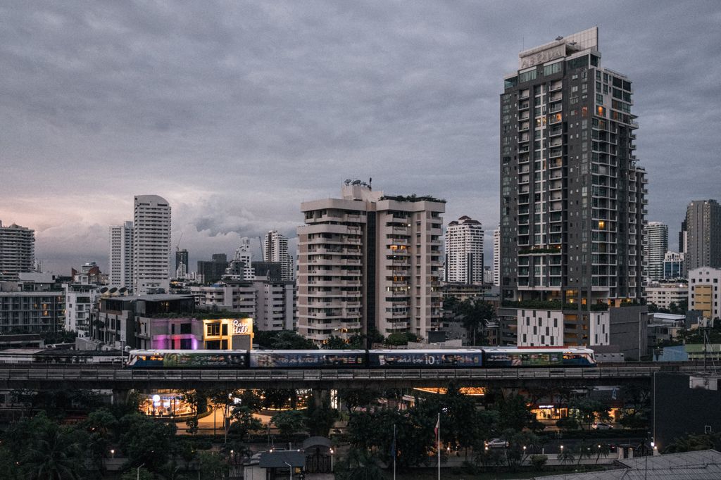 Il centro di Bangkok