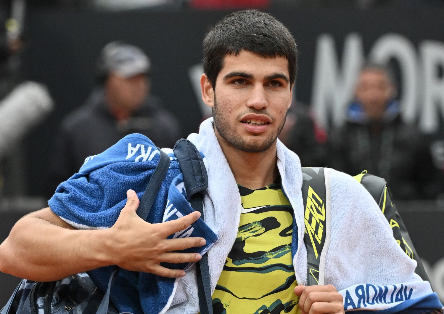 Il campione di tennis Carlos Alcaraz