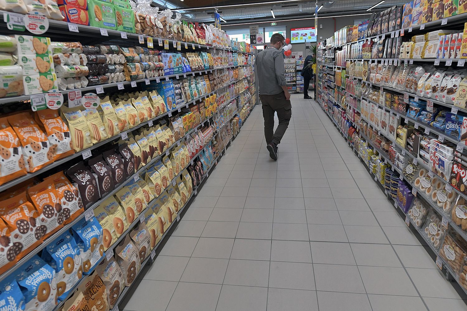 Un supermercato