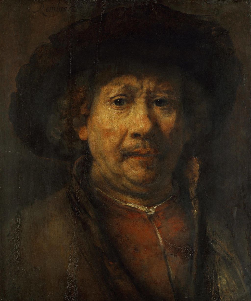 Un autoritratto di Rembrandt