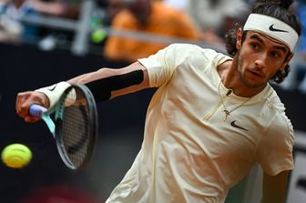 Lorenzo Musetti agli Internazionali di Roma