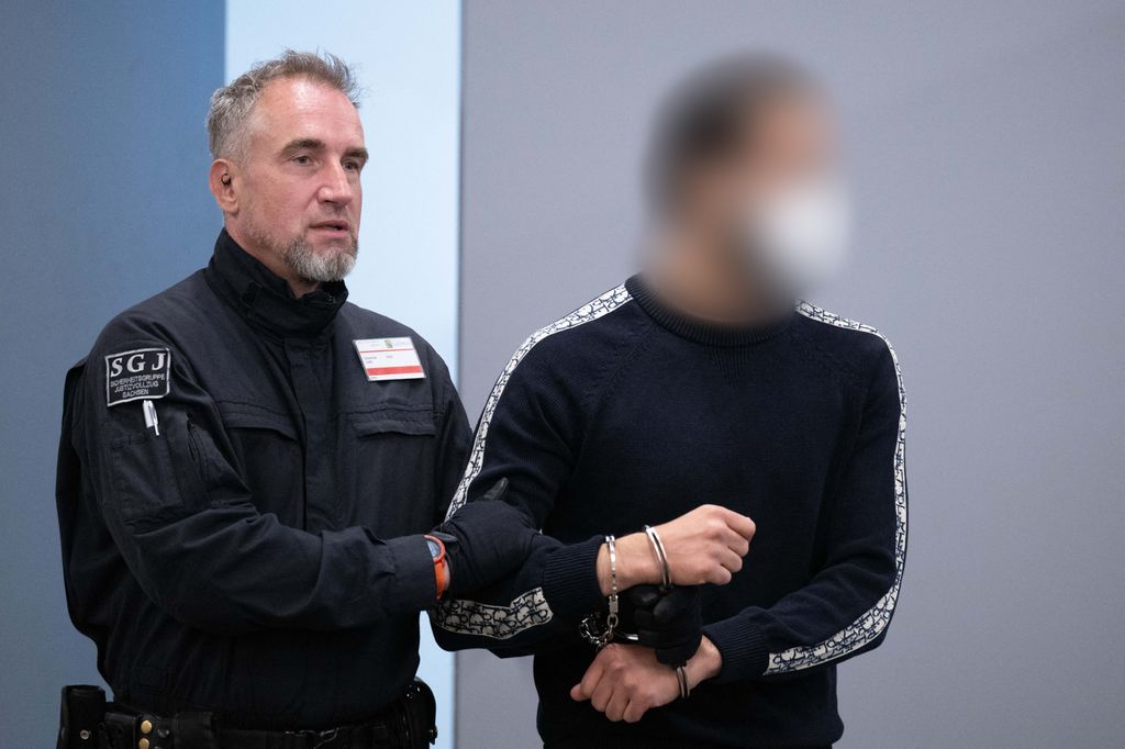 Uno degli arrestati, ritenuto uno degli autori del maxi furto al museo di Dresda