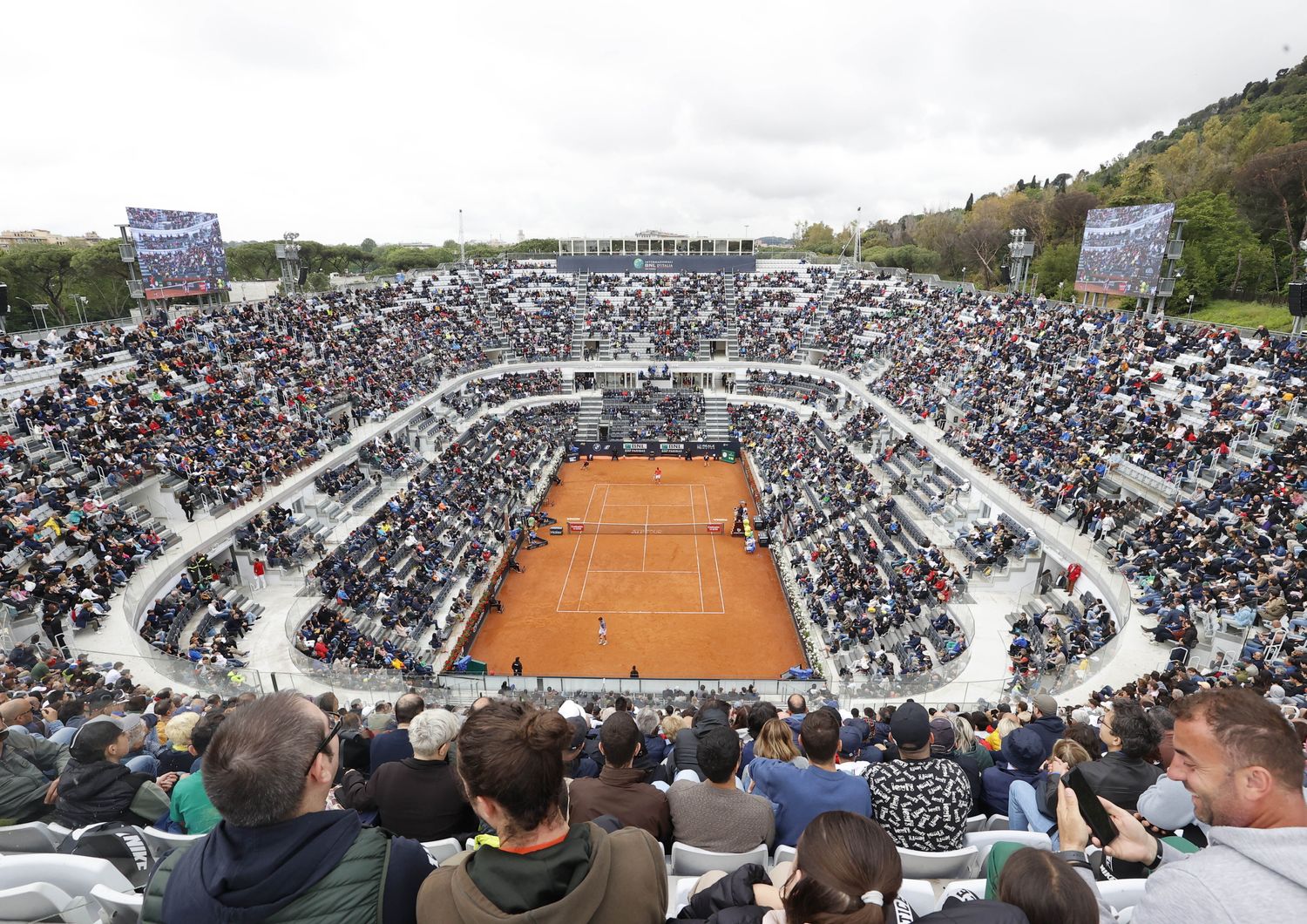Gli Internazionali di tennis al Foro Italico