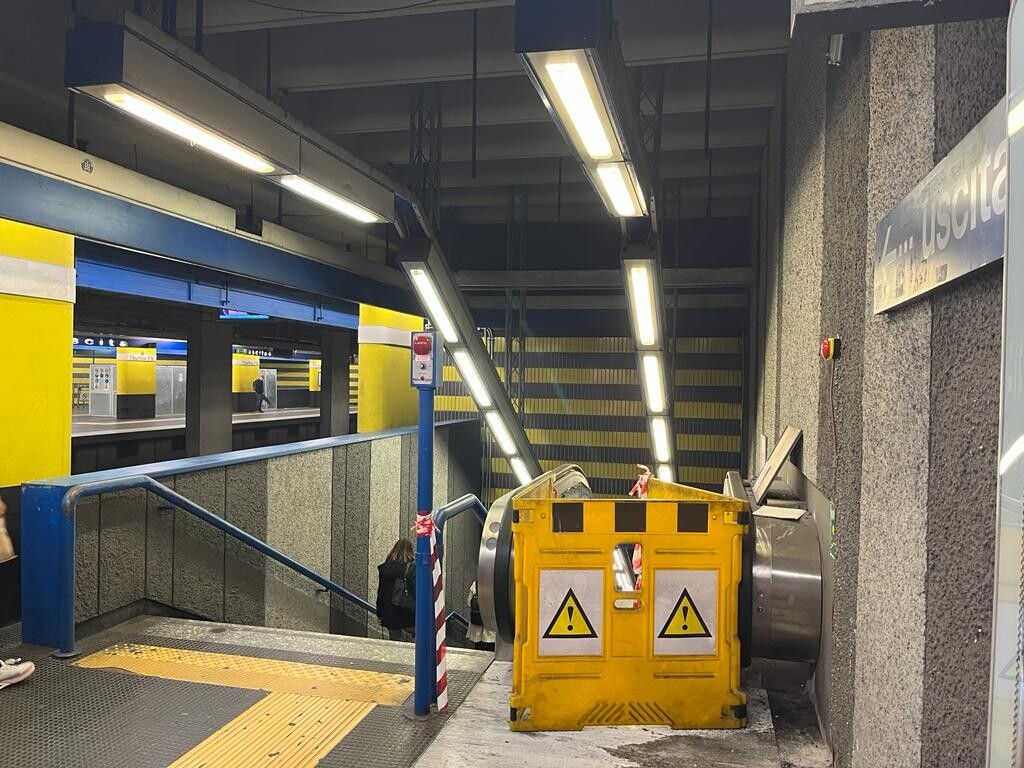 La fermata Tiburtina